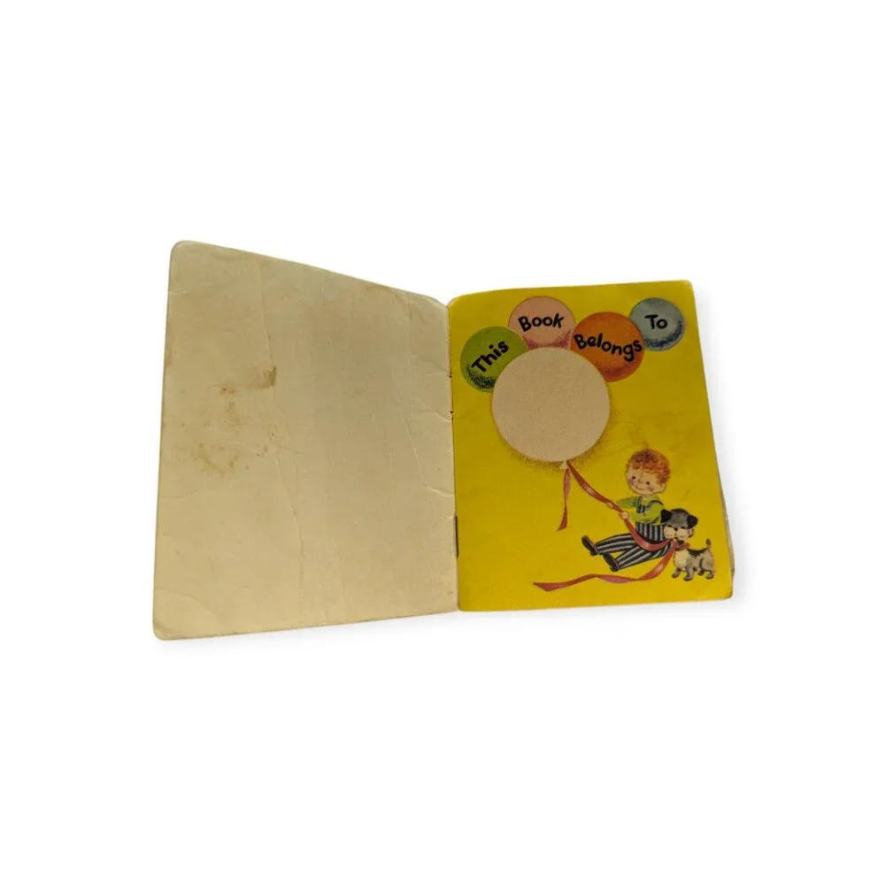 Vintage 1950 TINY TALES Book - Whitman Publishing - COWBOY BILL